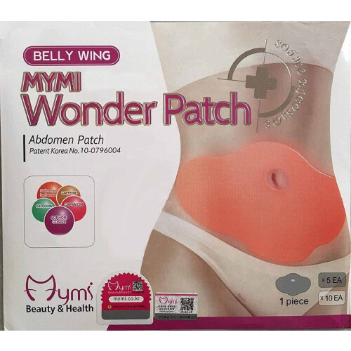 Mymi Wonder Patch Belly Wing för Toning och Fasthet - 15 stycken
