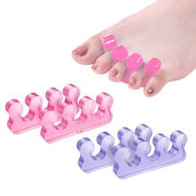 ZaxSota carteur d'orteils pour application de vernis ongles S parateurs d'orteils pour vernis ongles Kit de p dicure en gel souple.