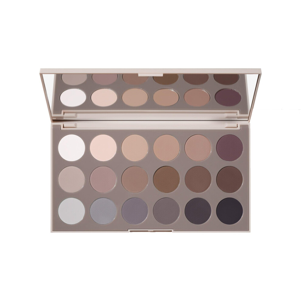 Morphe 18CT Makeup Palette - Matte Essentials Artistry Palette with Cool-Toned  All Matte Shades - Made to Build  Blend & Layer Flawlessly for Everyda