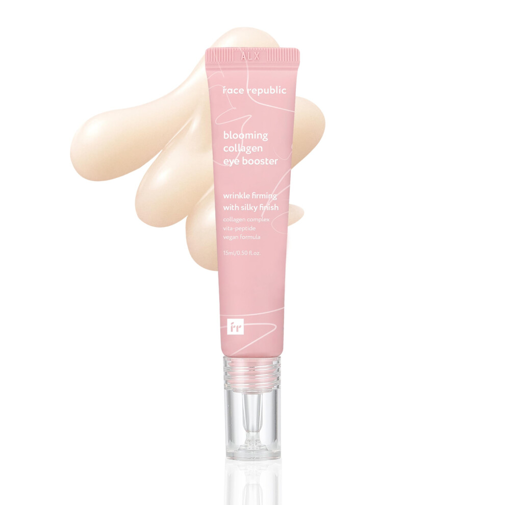 Stã¥R Over For Republik Cream Face Republic Blooming Collagen Eye Booster 15Ml 0.50 Fl Oz | Wrinkle Care Eye | Nourishing Firming Smoothing | Collagen Vita-Peptide | Firm