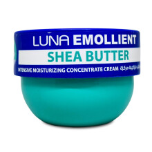 Luna Emollient Cream With Shea Butter a Concentrated Formula Enriched With Glycerin And Shea Butter To Smooth Cracks And Severe Dryness (1 Pack = 1.7