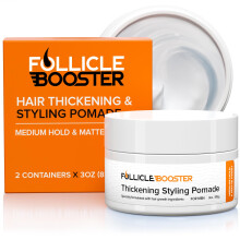 FOLLICLE BOOSTER Hair Growth Pomade - 1 Pack Infused with Thinning Combating Ingredients Water-based Cream Formulation Ethically Sourced Medi