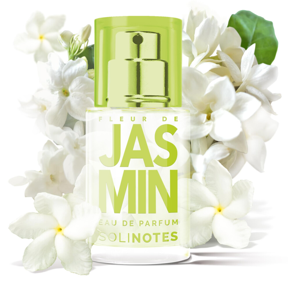 Solinotes Par S Solinotes Jasmine Flower Perfume For Women - Eau De Parfum | Delicate Floral And Soothing Scent - Made In France - Vegan - 0.5 Fl.oz