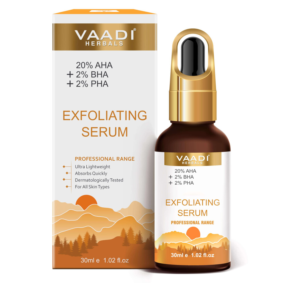 Bylinky Vaadi Skin Exfoliating Serum With 20% Aha & 2% Bha & 2% Pha - 30Ml