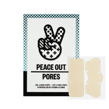 PEACE OUT Skincare Porenverfeinerungsstreifen, Hydrocolloid Nase & Gesicht Streifen mit Retinol & Vitamin A