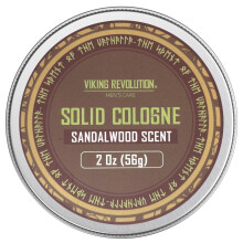 Viking Revolution Sandalwood Mens Solid Cologne Men 2 Oz - ??d?e? Ste?e? ????a ?e Sa?ta?????? ??????a ??a ??d?e? - Balm ??????a ??a ??d?e? ??????a Bal