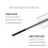 Máscara de Cílios Mini Brush, Para cílios curtos e ralos, Volume e Longa Duração 2