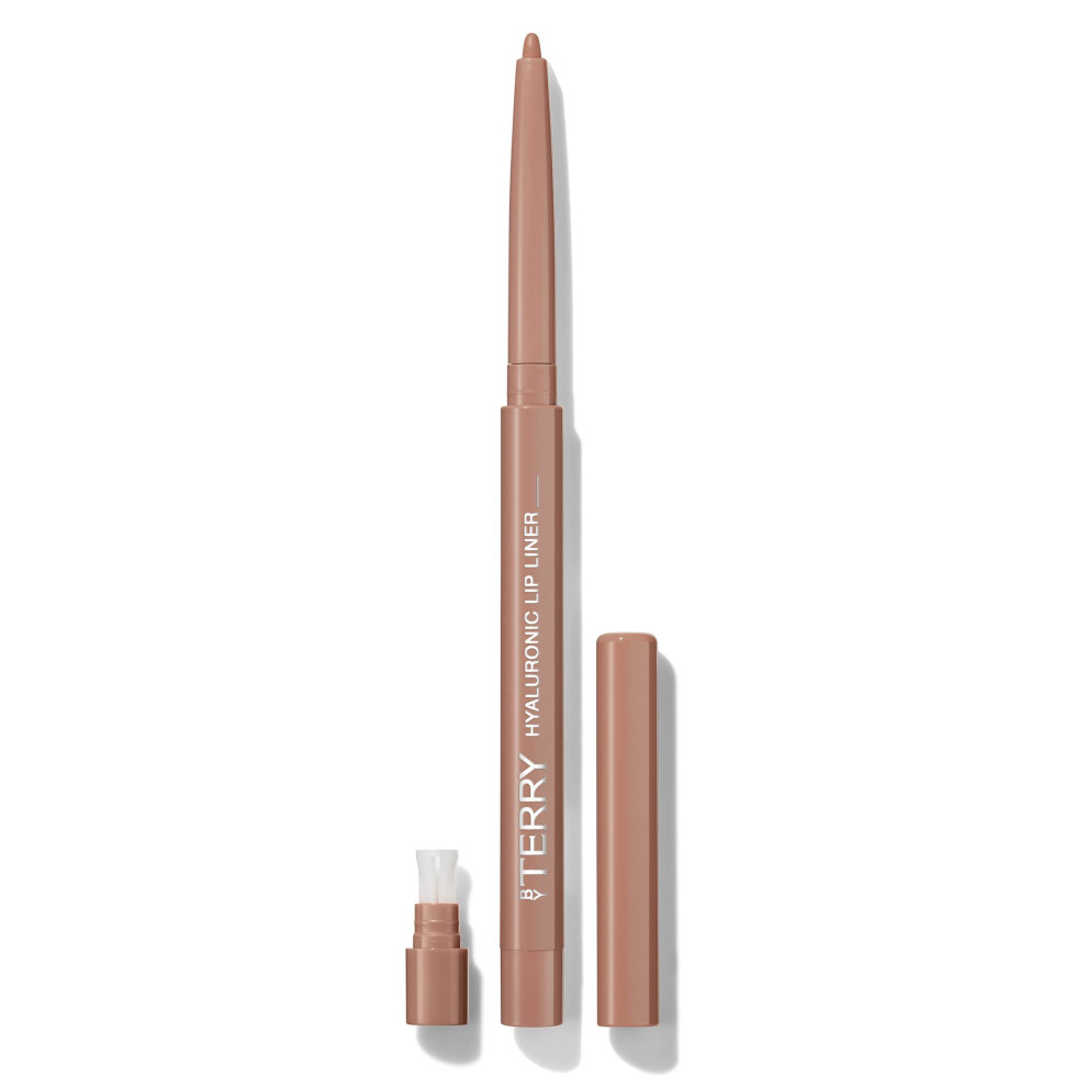 By Terry Hyaluronic Lip Liner Pencil  Defines the Lips  Creamy & Hydrating Formula  Intensely Pigmented & Long-lasting Coverage  Vegan  Sexy Nude  0.0