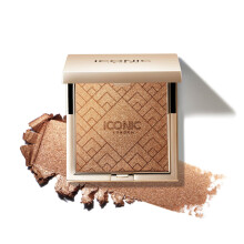 ICONIC LONDON Kissed by the Sun | Multi-Use Blush Bronzer & Highlighter For All Skin Types Cruelty-Free Vegan Makeup (Oh Honey) 0.17 oz