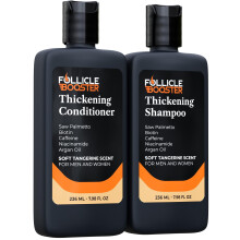 Biotin Hair Growth Shampoo and Conditioner Set for Men and Women - Thickening Treatment for Thinning Hair - Natural and Vegan DHT Blocker for Hai