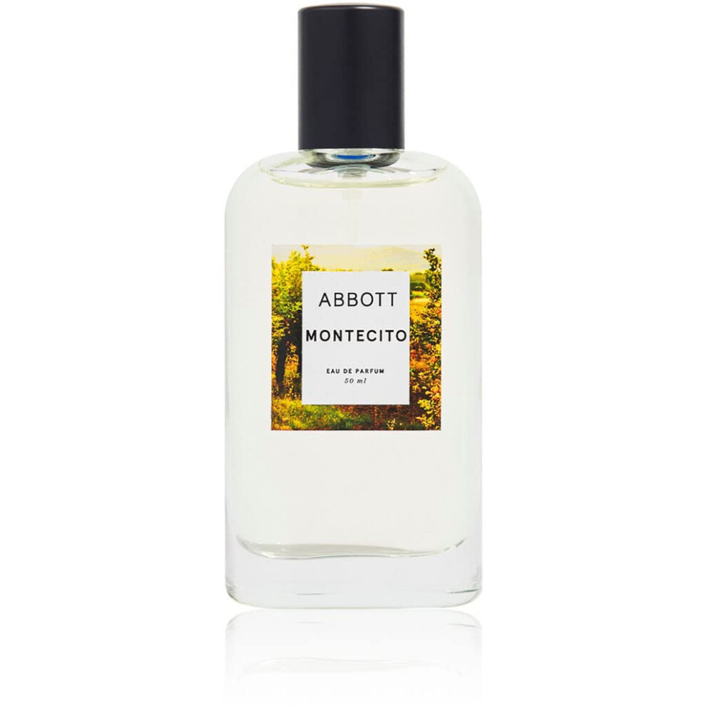 Abbott Montecito Eau de Parfum - Clean Perfume for Men & Women  Notes of Grapefruit  Jasmine & Vetiver  Long Lasting  Vegan  Paraben-Free  Cruelty-Fre