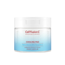 Cell Fusion C Post Alpha Cooling Pad Hydrating & Cooling Korean Toner Pads for Dry Skin Panthenol and Glacier Water to Plump and Replenish 70