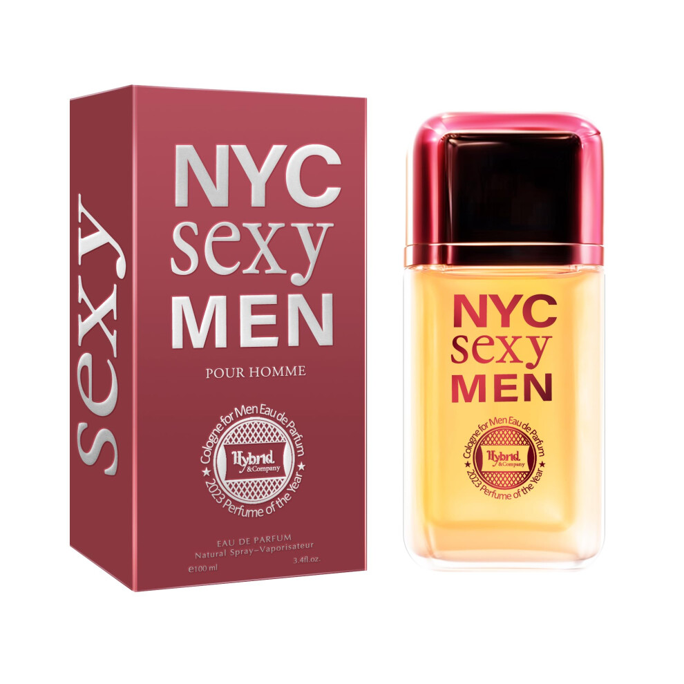 Hybrid & Company Nyc Sexy Men Smooth And Mature Scent Charming Oriental Perfume 3.4 Fl Oz (Packaging May Vary)