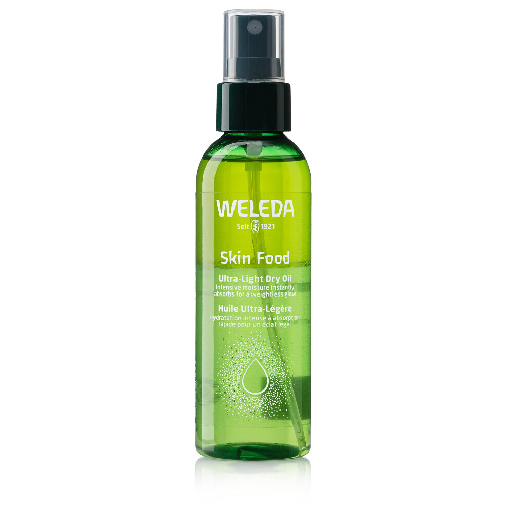 Weleda Skin Food Ultra-Light Dry Oil  3.4 Fluid Ounces  Plant-Rich Formula with Vitamin-Rich Oils and Extracts of Pansy and Chamomile