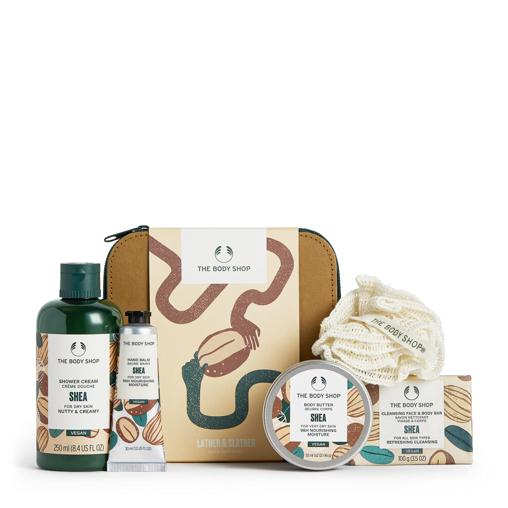 The Body Shop Shea Bodycare Gift Set  For Dry Skin