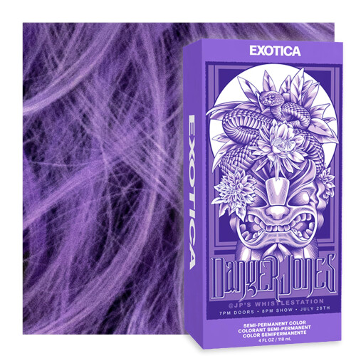 Danger Jones Semi-permanente Haarfarbe (Exotica     Hellviolett)