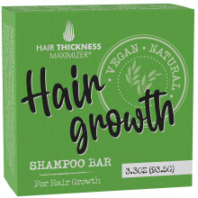 Hårväxt Schampo Bar Med Biotin, Risprotein, Ekologisk Jojoba