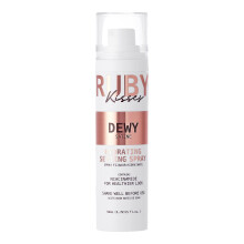 Ruby Kisses Setting Spray-Ultra-Fin Mist Sets Makeup Lngvarig formel fr en felfri finish (Dewy)