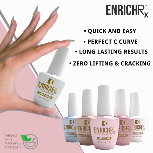 KUPA GelFinity EnrichRx Infused Builder Gel 0,57 fl oz - Soft Pink 2