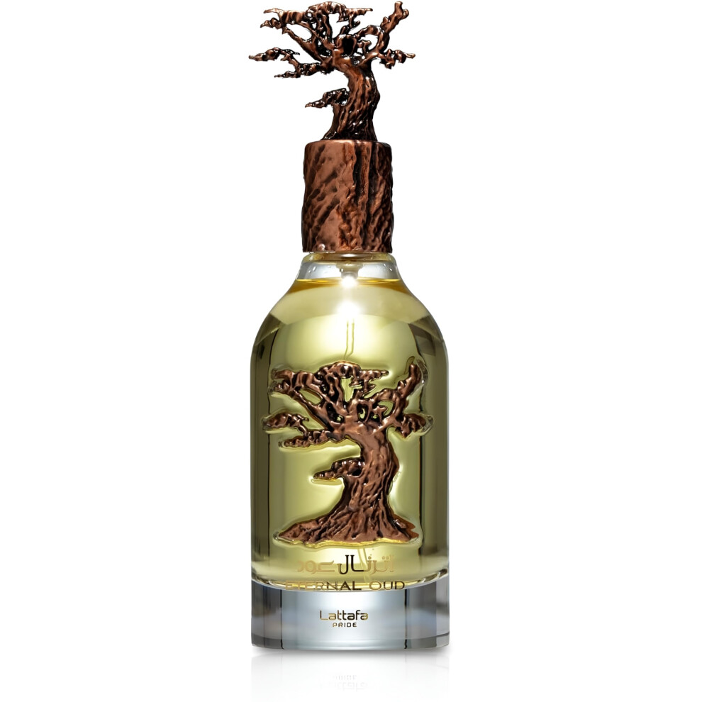 Lattafa Eternal Oud Eau De Parfum Spray  3 4 Ounce (Unisex)