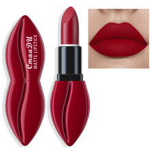 Easilydays Matte Red Lipstick for Women Moisturizing Velvet Lipsticks Long Lasting Smudge-Proof Lip Stick Light Bright Labiales Matte Lipstick