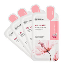 Mediheal Official Best Korean Sheet Mask - Collagen Essential Face Mask 20 ark L?ftende og opstrammende til alle hudtyper V?rdis?t