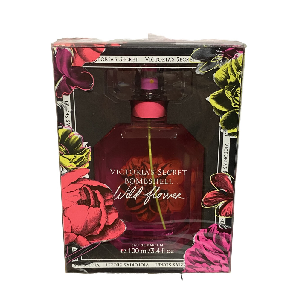Victoria's Secret Bombshell Wild Flower Eau De Parfum Spray 3.40 Fl Oz (Pack Of 1)