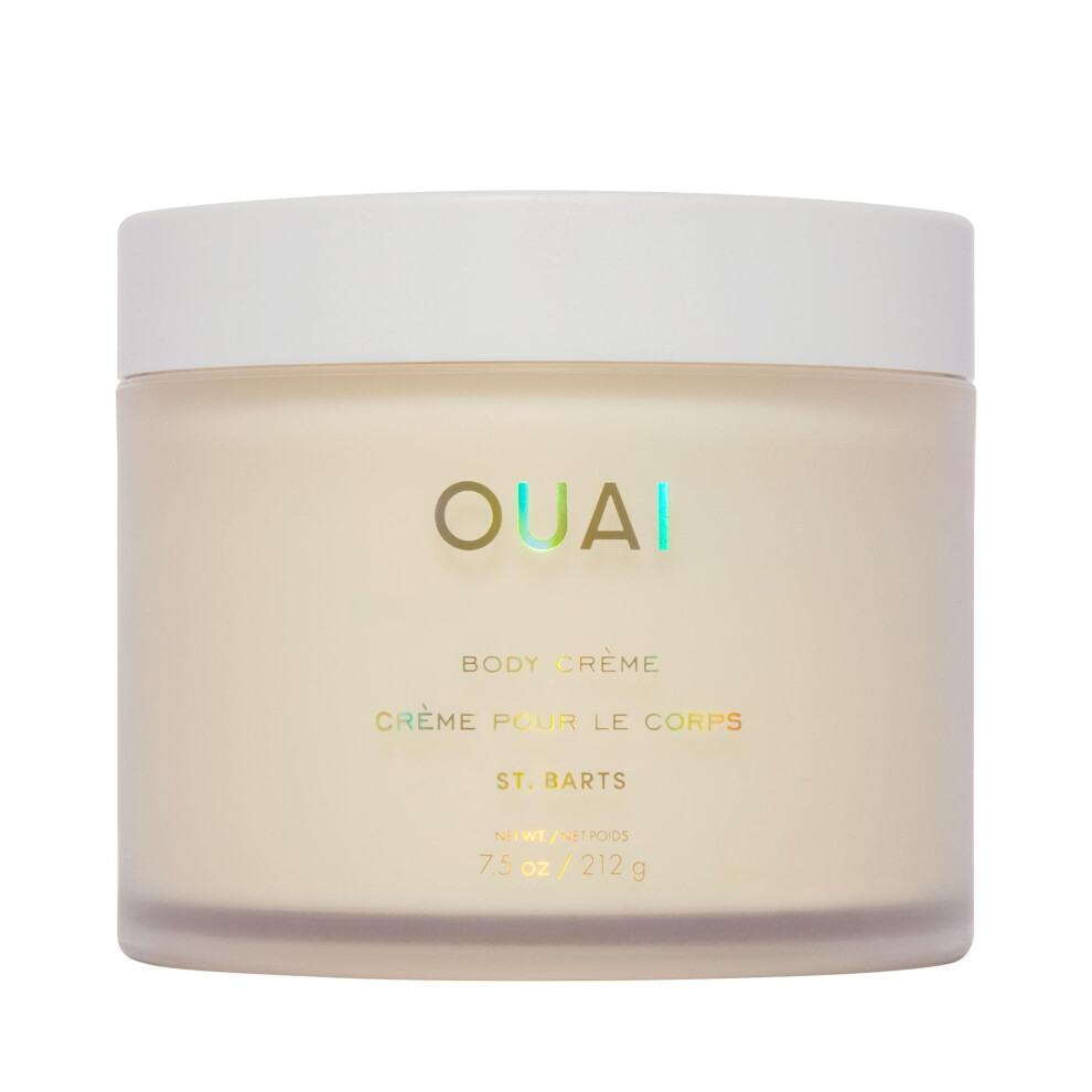 Ouai Cream Body St. Barts - Hydrating Whipped Body With Cupuau Butter Coconut Oil And Squalane - Softens Skin And Delivers Healthy-Looking Glo