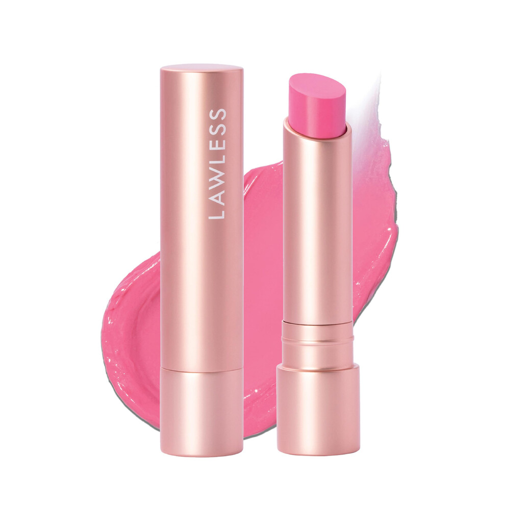 Bezpr Vnost Lawless Forget The Filler Lip Plumping Line-Smoothing Tinted Balm Baby Doll Pink 0.09 Ounce