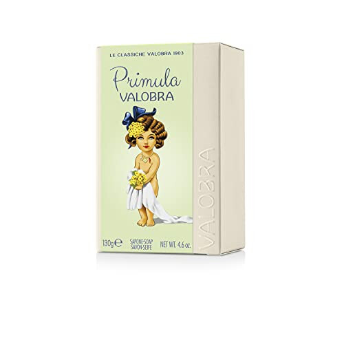 VALOBRA BAPS BAPULA SOPLA SOAP CON IL RISO OLIO DI RISO ROSA LAVENDERE E GERANIUM 4,6 once/130G 2