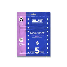 BBLUNT Moisture Heat -hiusnaamio | Jojoba ljy ja E-vitamiini | Orgaaninen ja luonnollinen hiusnaamio kuiville, vaurioituneille ja p rr isille hiu