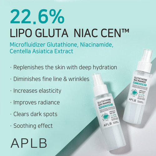 APLB, Glutathion-Niacinamid, Nebel-Essenz, 3,55 fl oz (105 ml) 2