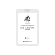 Lattafa Parfymer Ishq Al Shuyukh Silver fr Unisex Eau de Parfum Provstorlek Spray 20ml/0,67 Ounce