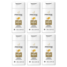Pantene Pro-V Daily Moisture Renewal Hydrating Shampoo  3.38 Fl Oz Travel Size (Pack of 6)