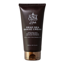 Saltkllare Dead Sea Shave Cream - All -Natural Mens Shaving Cream - Anrikad blandning av dda havsmineraler och vxtextrakt - ger en smidig och