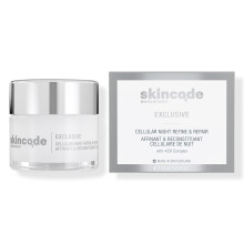 Skincode Exclusive Cellular Night Refine & Repair Cream | Youth-Boosting Overnight Moisturizer | Tripeptide & Cell Renewing Complex | Reduces Pigmenta