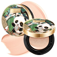 CATKIN Panda Land Fondotinta Cushion a copertura totale Traspirante Idratante Nutriente Trucco viso senza pori Risparmia per pelli sensibili Fini