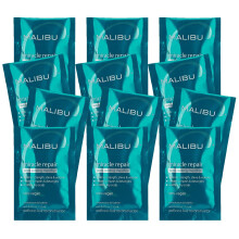 Malibu C Miracle Repair Hair Reconstructor s chladivm mentolem (12 balcku) - Vyivujc vlasov kra na opravu slabch pokozench pramenu - Pokok