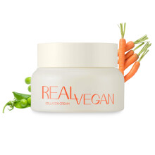 KLAVUU Real Vegan Collagen Cream - Enhances Skin Elasticity Providing Deep Hydration to Dry Skin for a Radiant Youthful Glow - 1.69 Fl oz
