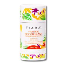 TIARA Whole Body All Natural Deodorant for Women Aluminum Free Deodorant for Men Safe for Kids Use All Over Body Paraben Free No Chemicals Vegan