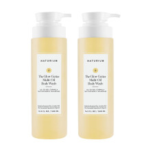 Naturium The Glow Getter Gel douche hydratant multi-huiles, nettoyant doux, 500 ml (lot de 2)