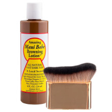 Fantastisk Maui Babe Browning Lotion 8 ounce - Maui Babe Tanning Lotion med Body Tanning Brush - Maui Tanning Lotion
