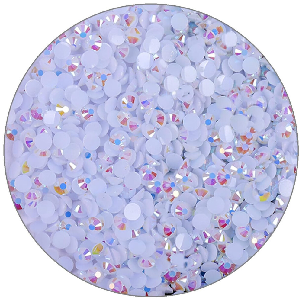 500 Stuks SS30 6mm Flatback Rhinestones Heldere Glazen Ronde Edelstenen AB Kristallen voor Nagelkunst DIY Ambachten