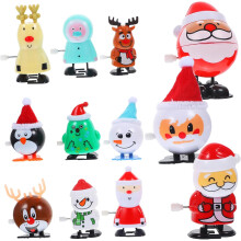 Slávnostné vychádzkové hračky 12ks Vianočné hračky Santa Claus Mechanické hračky Vzdelávacia hračka pre chlapcov a dievčatá