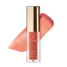 Jouer Essential Tinted Hydrating Lip Oil Gloss  Feuchtigkeitsspendendes Serum zur Behandlung trockener Lippen  parfmfreies, getntes Lippenl  Fo