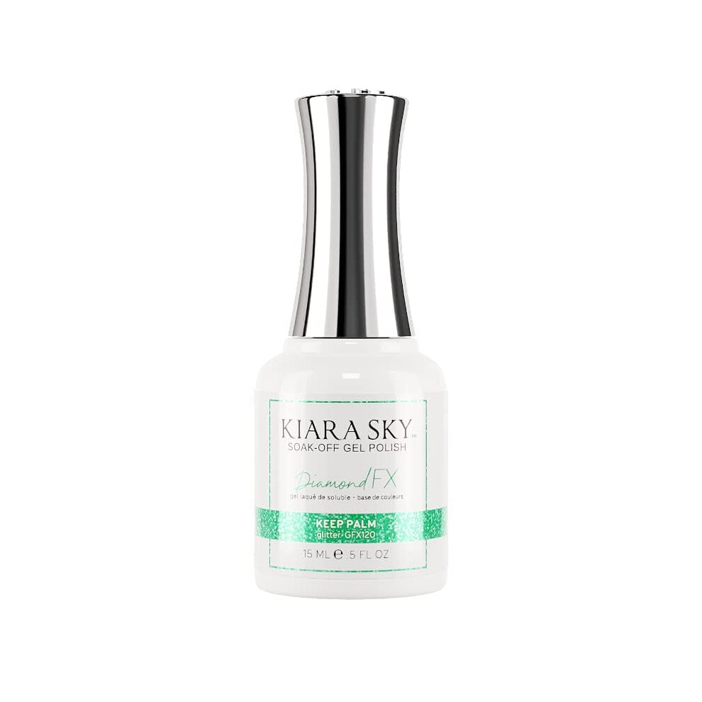 Kiara Sky Diamond Fx Reflective Gel Polish 0.5 Fl Oz Keep Palm
