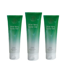 LEUDINE Aloe Vera Gel - Pack of 3 - 8Fl Oz Aloe Vera Lotion - Premium Aloe Vera for Hair Face and Body - Rich in Nutrients and Vitamins - Ideal for