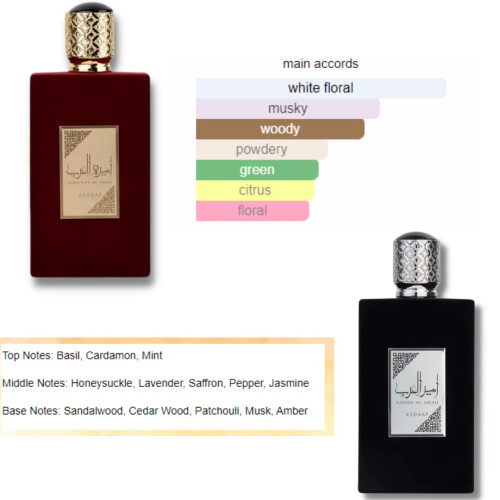 Asdaaf Ameer Al Arab og Ameerat Al Arab EDP 100ML (3,4 Oz) Value Pack (VALUE PACK) 2