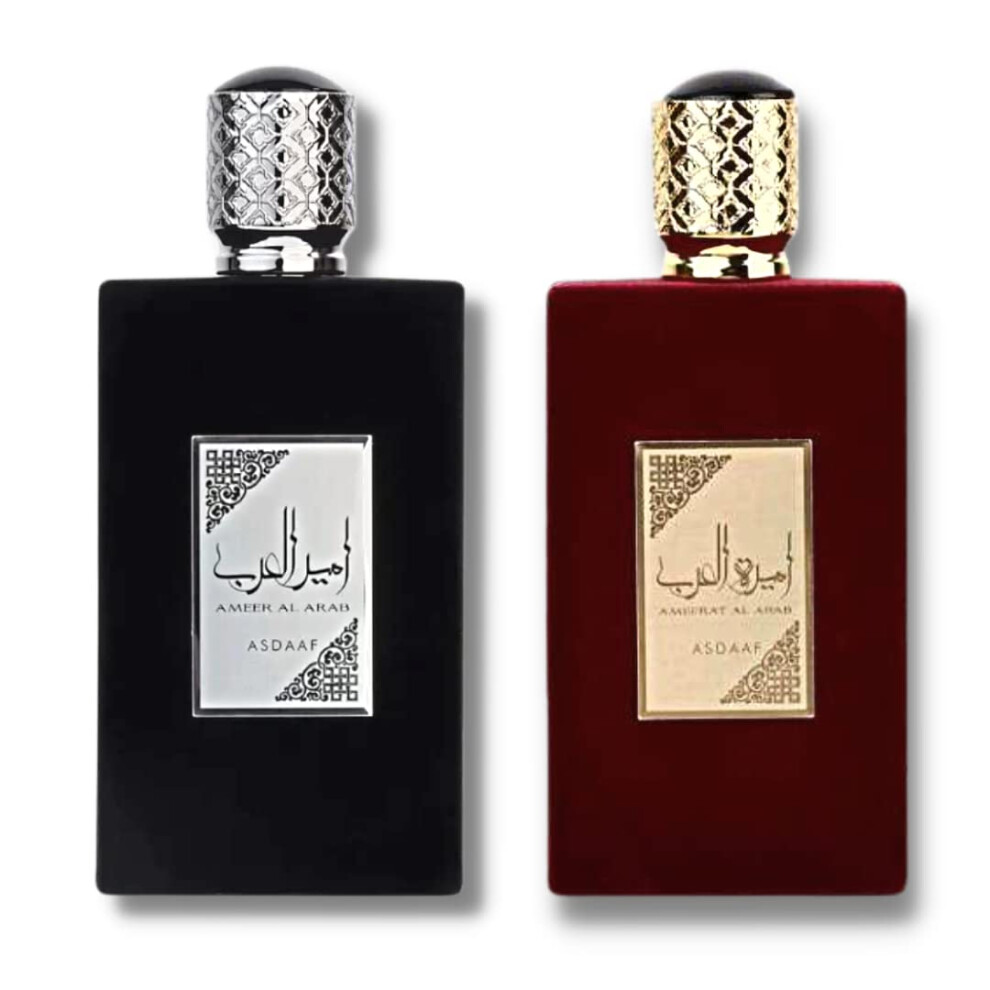 Asdaaf Ameer Al Arab And Ameerat Al Arab Edp 100Ml (3.4Oz) Value Pack (Value Pack)