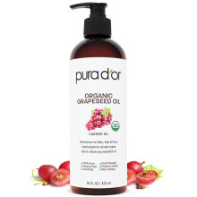 Pura D'or, Bio-Traubenkernöl, 16 fl oz (473 ml)